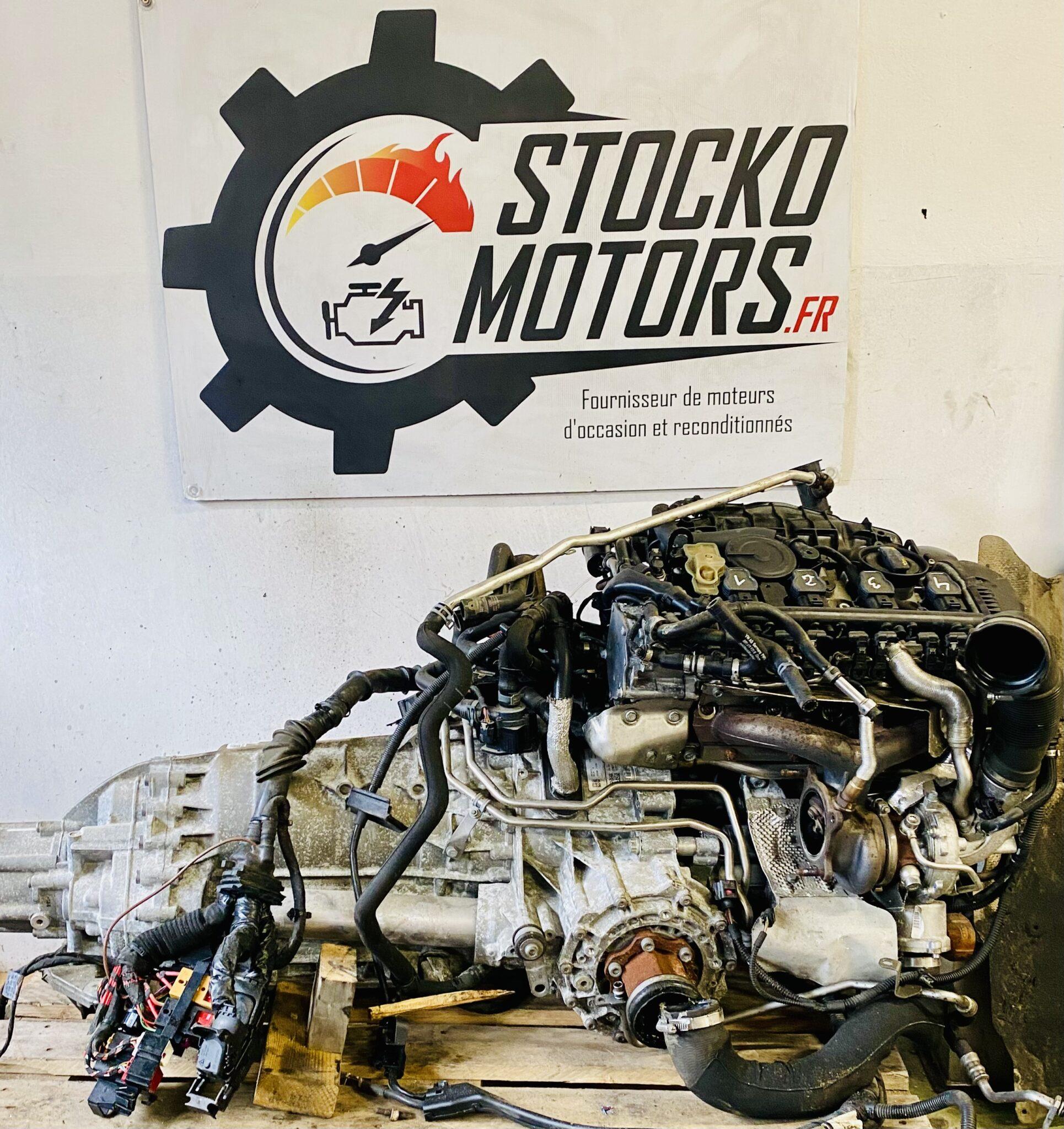 Moteur occasion complet CHJ CHJA 2.0TFSi HYBRID 211/245CH - STOCKO MOTORS